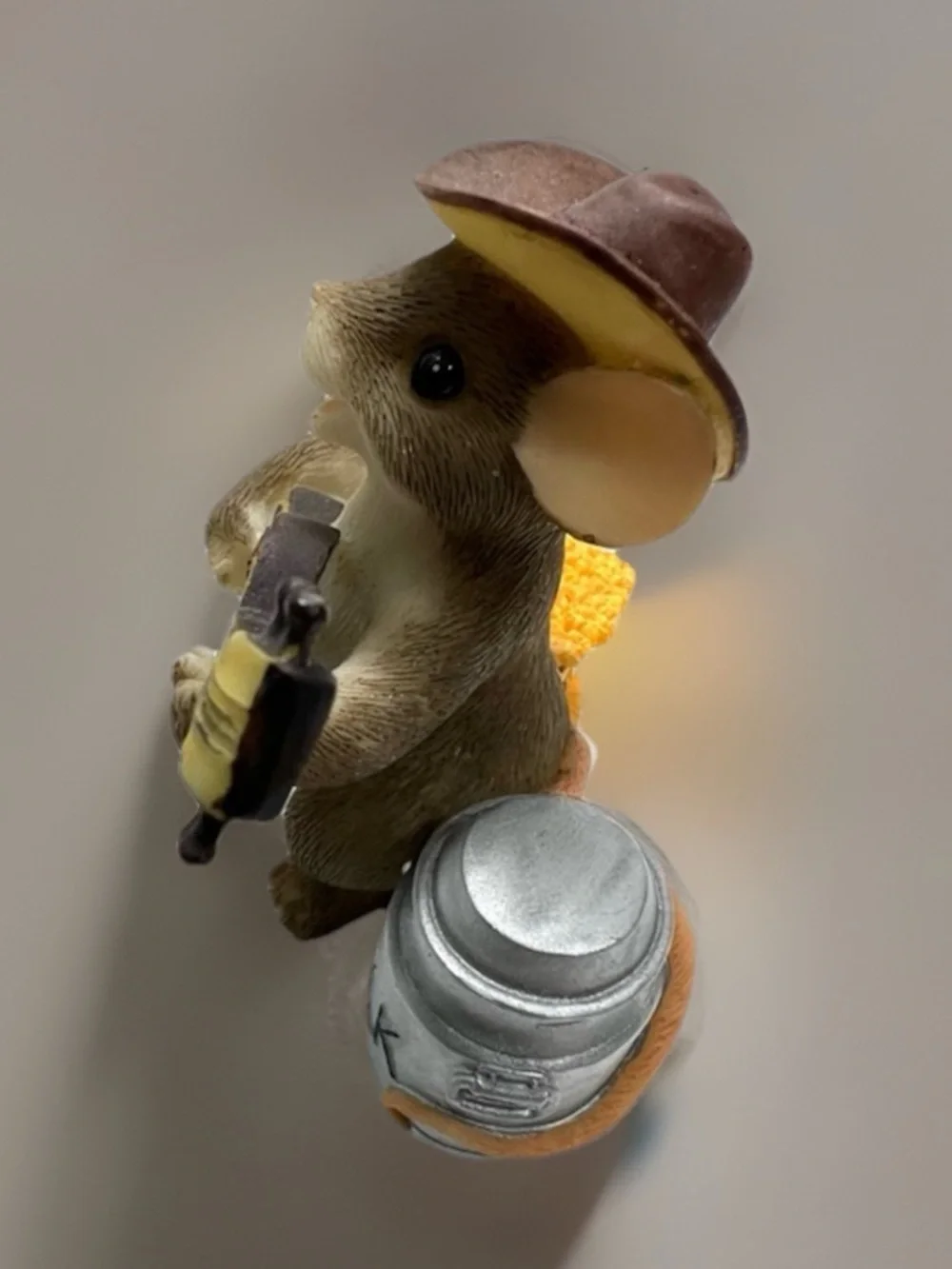 🐀 FITZ AND FLOYD CHARMING TAILS “THE COUNTRY SINGER” 82/114 LIMITED EDITION